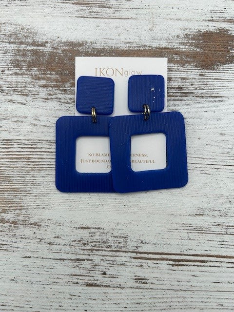 IKONglow Blue Aura Geometric Drops