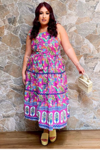 Cargar imagen en el visor de la galería, Emily Lovelock Limoncello Dress in Orchid (SZ S)
