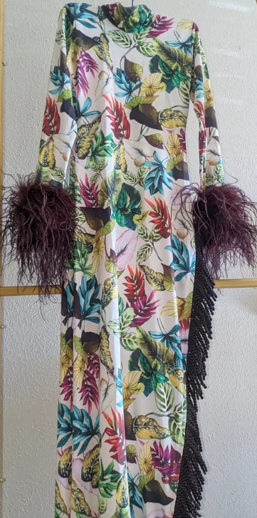 Leaf it up me :Statement Dress JLorraine Designs (S)