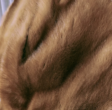Vintage Mink Shawl/Capelet