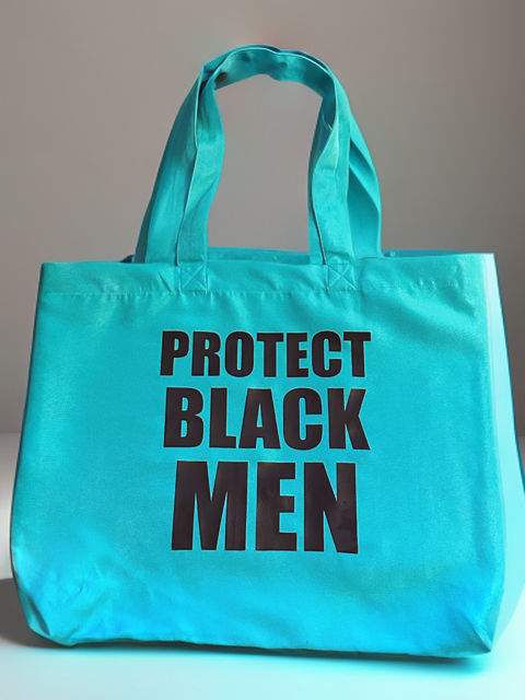PROTECT BLACK MEN TOTE