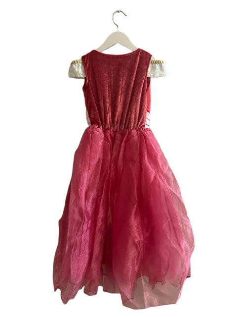 PINK FANTASY PLAY OFF SHOULDER DRESS COSTUME (SZ 8-10)