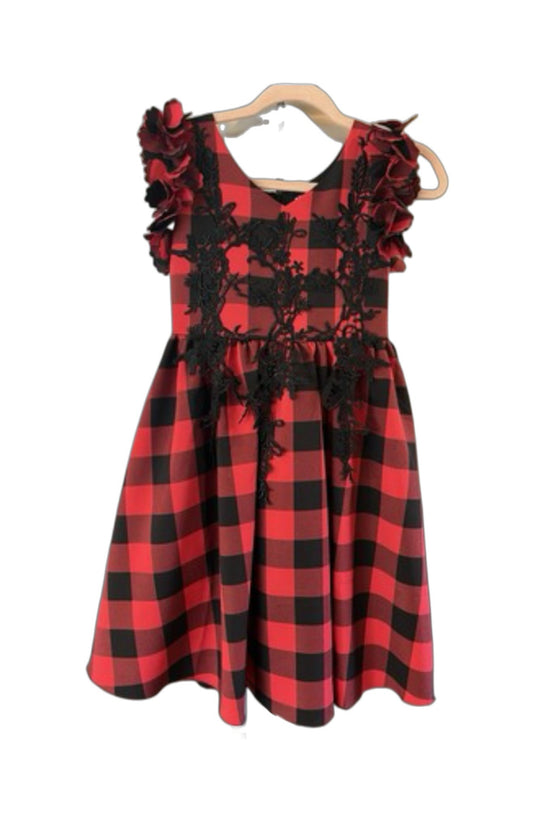 Trish Scully Check dress (SZ 8)