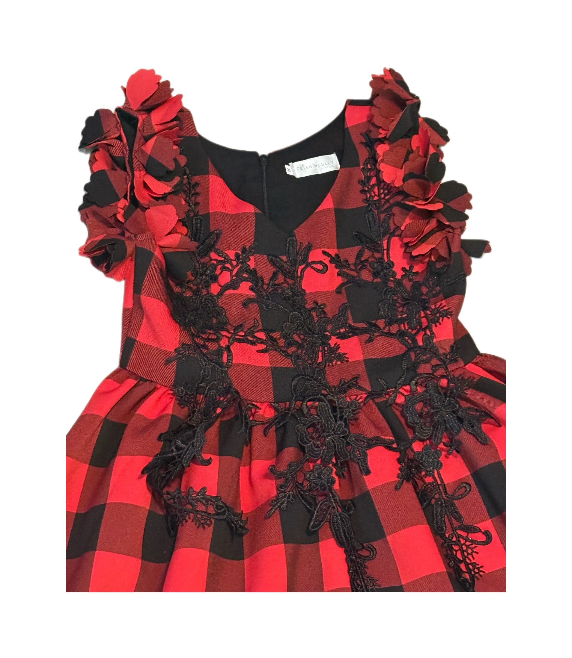 trish scully dresses Boutique Children's Clothing 45 6 25.5 23.25 46 Trish Scully Check dress (SZ