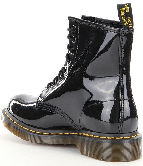 GIRLS' DR. MARTENS PATENT LAMPER BOOTS (SZ 5)