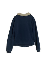 Cargar imagen en el visor de la galería, SPLENDID Stretch Sherpa Collar INDIGO JACKET (SZ 12)
