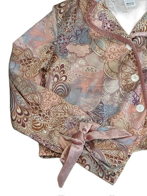 Truce Pastel Paisley Top (SZ 10-12)
