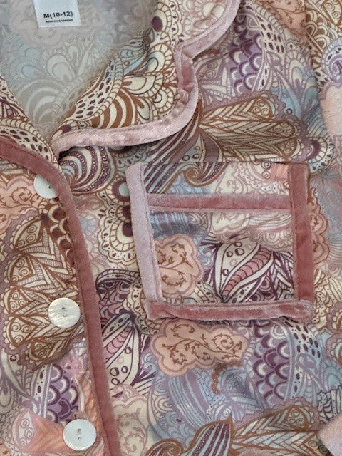 Truce Pastel Paisley Top (SZ 10-12)