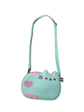 Load image into Gallery viewer, Pusheen Green Crossbody bag
