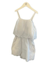 Load image into Gallery viewer, NWT BEBE WHITE ROMPER (SZ L/14)
