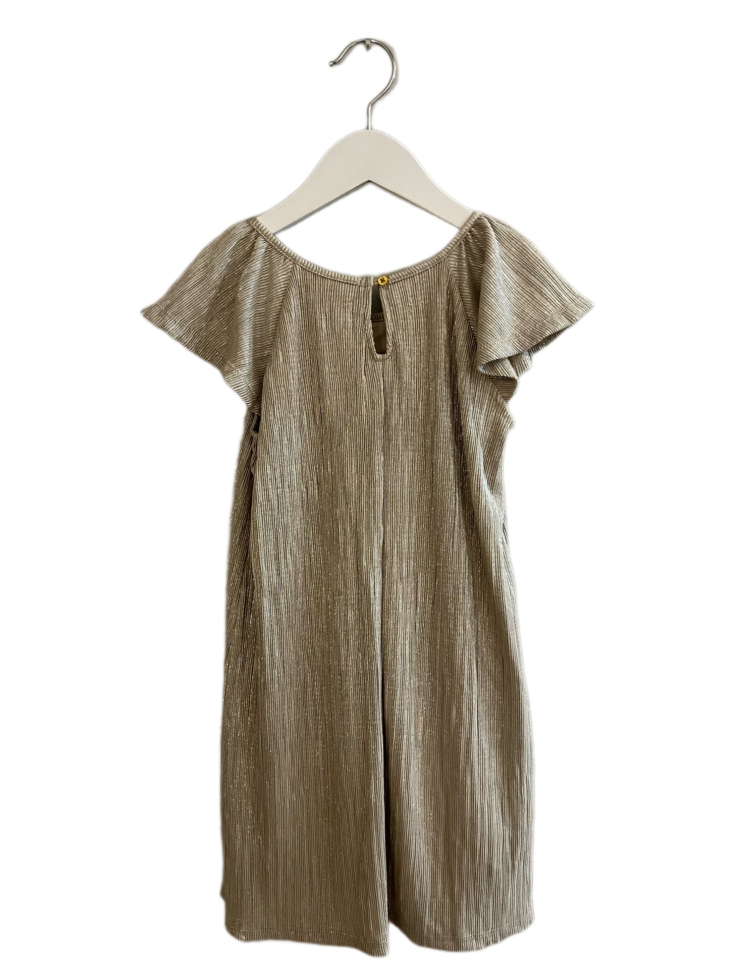 GAP GOLD HOLIDAY DRESS (SZ 6-7)