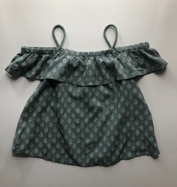 NWT GREEN OLD NAVY TOP (SZ 4T)