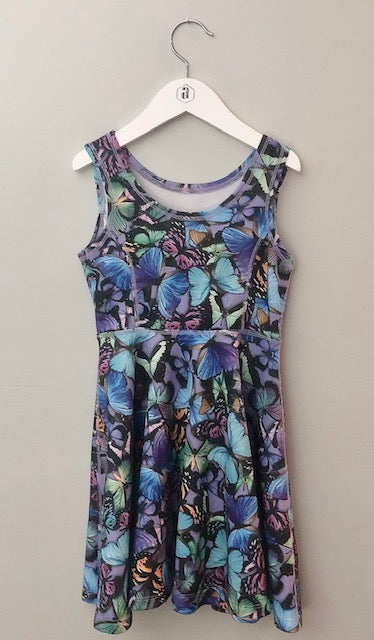 CHILDREN' PLACE BUTTERFLY DRESS (SZ 5/6)