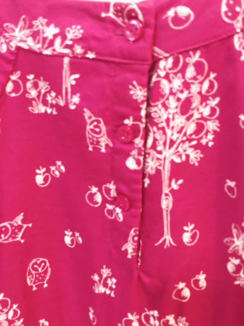 BURGUNDY BABYGAP DRESS (SZ 5Y)