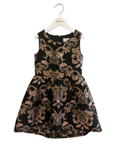 Load image into Gallery viewer, CHILDREN&#39;S PLACE BROCADE HOLIDAY DRESS (SZ 6)

