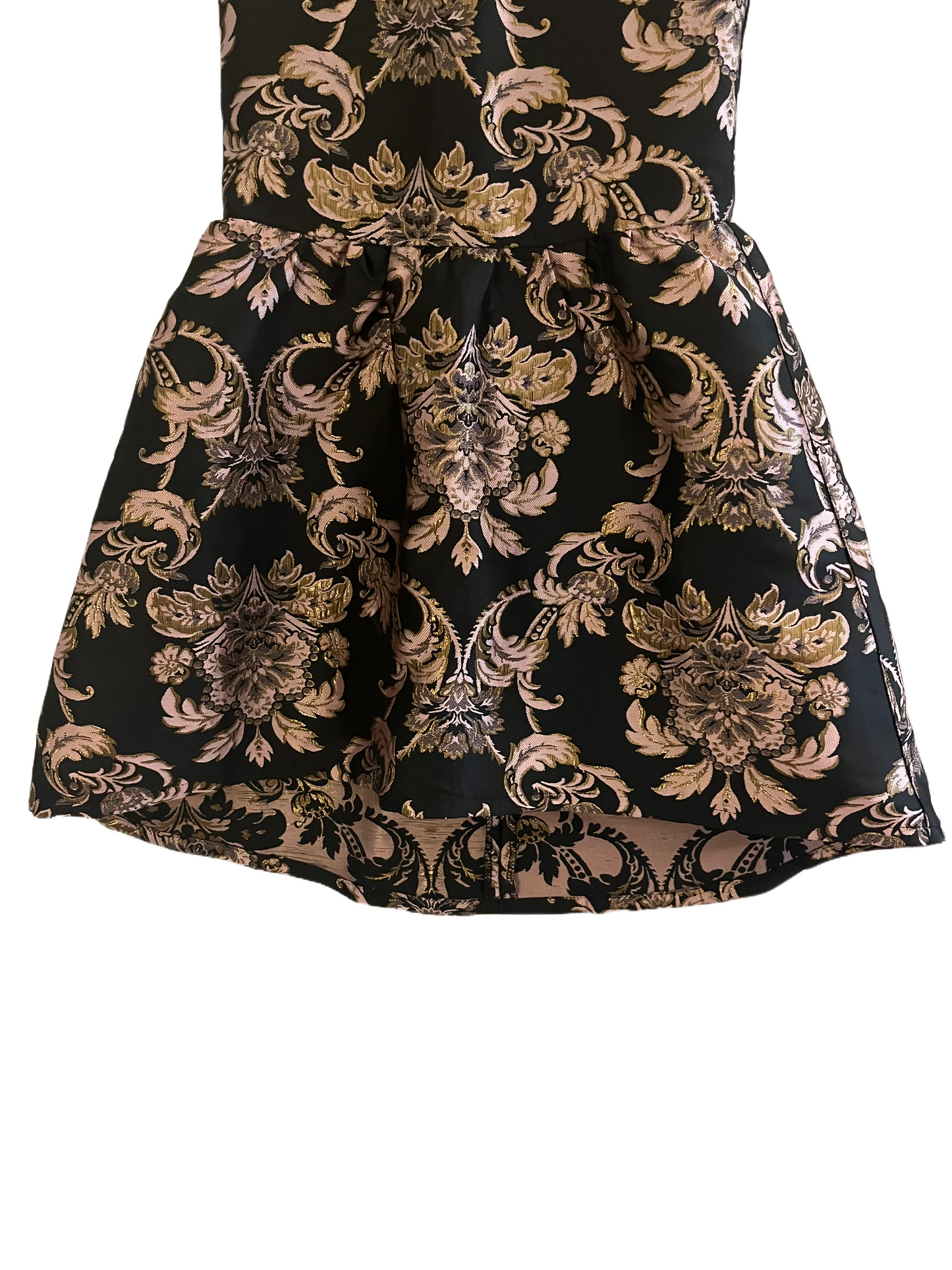 CHILDREN'S PLACE BROCADE HOLIDAY DRESS (SZ 6)