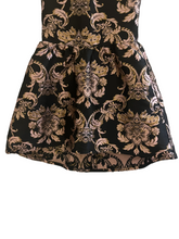 Cargar imagen en el visor de la galería, CHILDREN&#39;S PLACE BROCADE HOLIDAY DRESS (SZ 6)
