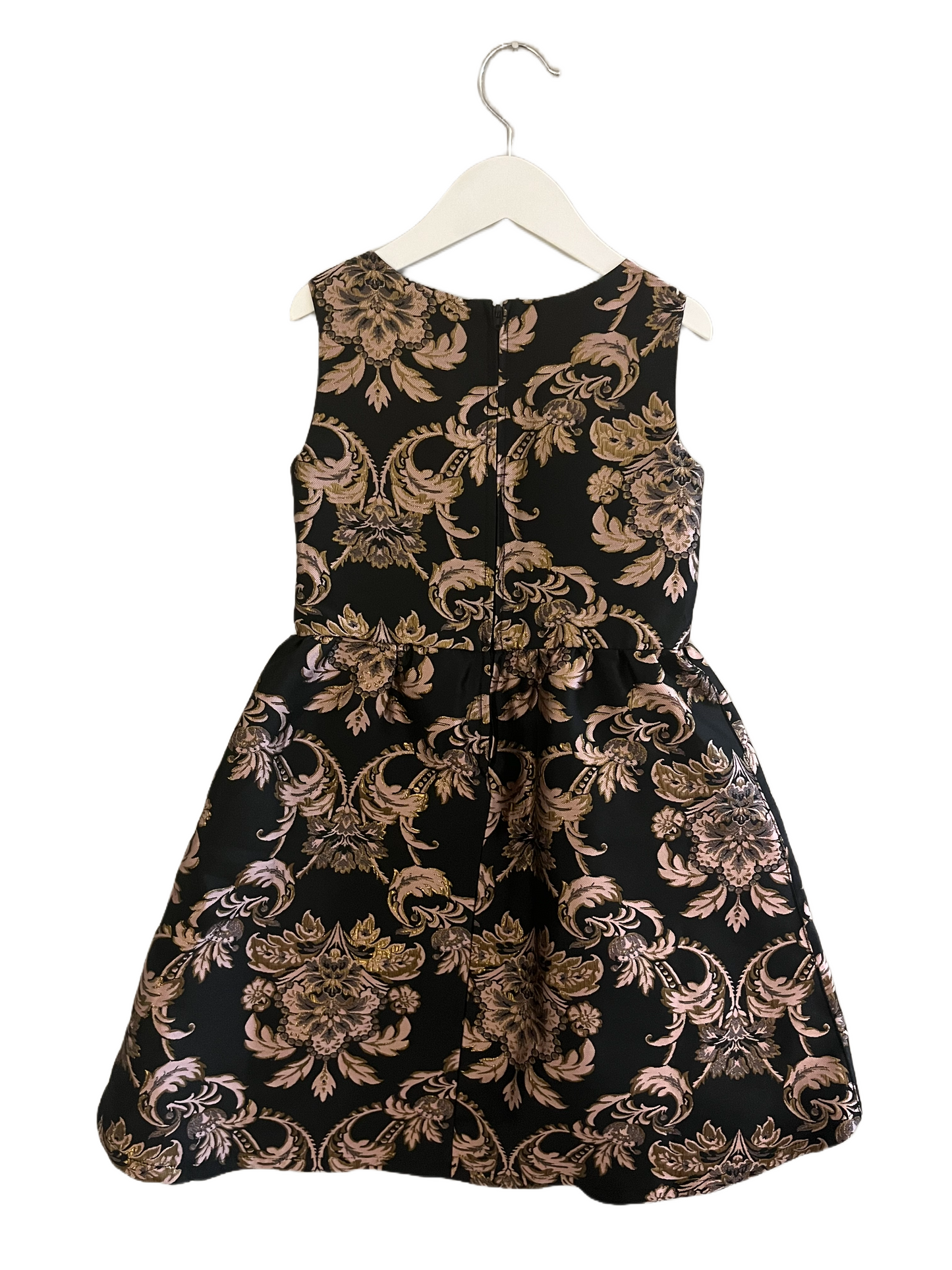 CHILDREN'S PLACE BROCADE HOLIDAY DRESS (SZ 6)