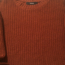 Load image into Gallery viewer, BURNT ORANGE FOREVER 21 SWEATER (SZ M)
