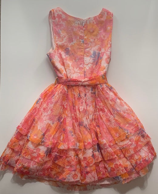 CYNTHIA ROWLEY FLORAL DRESS (SZ 6)