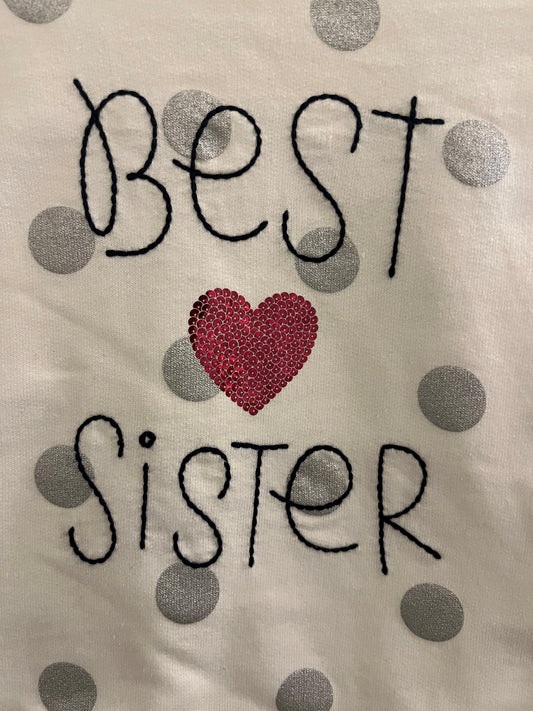 CARTER'S "BEST SISTER" TOP (18 MONTHS)