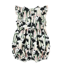 Load image into Gallery viewer, MOLO BABY GIRL SHORT FELICIA PANDA ROMPER (3-6 MONTHS)
