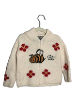 Cargar imagen en el visor de la galería, VINTAGE NANTU FAMIA CREATIONS WOOL SWEATER JACKET (SZ 1Y)

