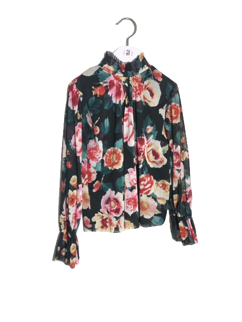 ART CLASS FLORAL TOP (SZ 6)