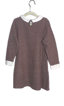 Load image into Gallery viewer, OLIVE JUICE COLLAR DRESS (SZ 4Y)
