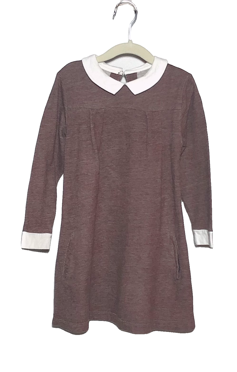 OLIVE JUICE COLLAR DRESS (SZ 4Y)