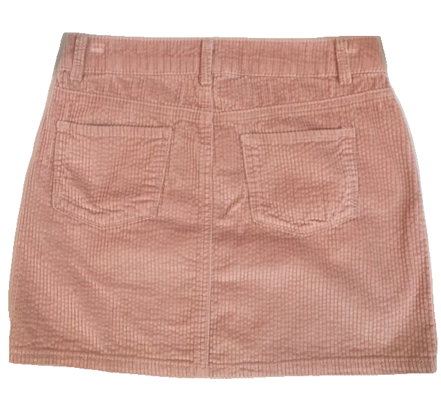 SO PINK CORDUROY SKIRT (SZ 16)