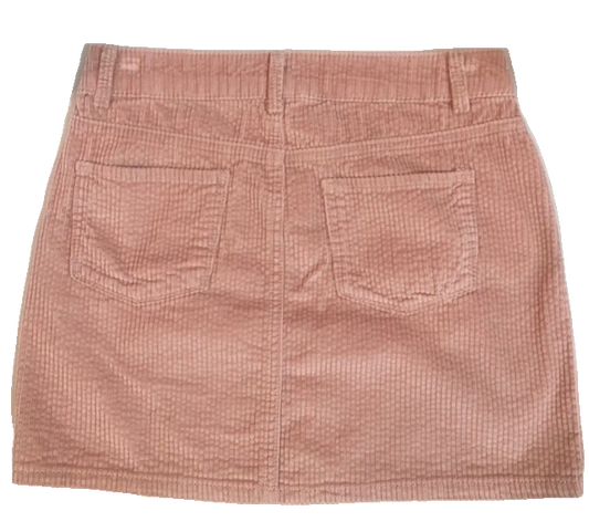 SO PINK CORDUROY SKIRT (SZ 16)