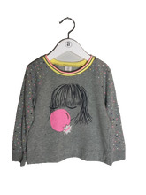 Load image into Gallery viewer, OLD NAVY BUBBLE GUM SWEAT SHIRT (SZ 5Y)

