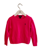 Load image into Gallery viewer, PINK POLO RALPH LAUREN SWEATER (4T)
