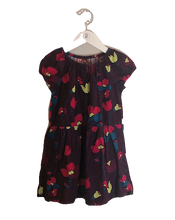 Cargar imagen en el visor de la galería, TEA FLORAL CORDUROY DRESS (SZ 5)
