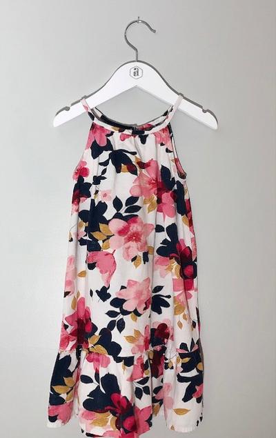 FLORAL OLD NAVY DRESS (SZ 5T)