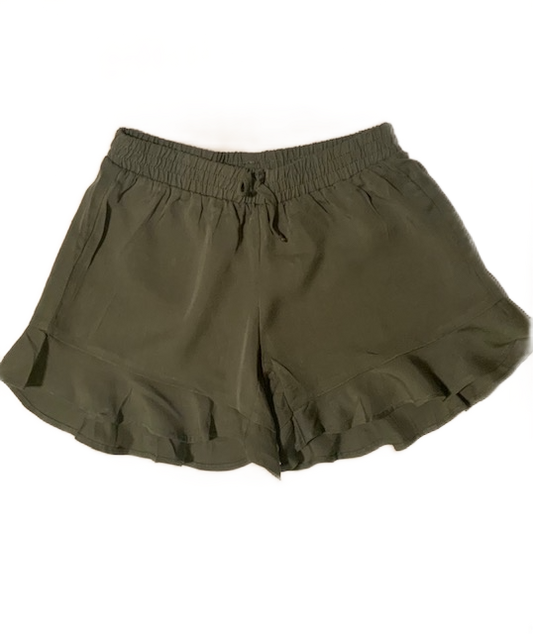 GREEN SHORTS S (5-6)