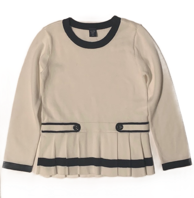 NWT BABY GAP PLEATED SWEATER (SZ 5)