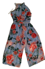Load image into Gallery viewer, NWT MYMICHELLE GIRLS FLORAL JUMPSUIT (SZS 7-8)
