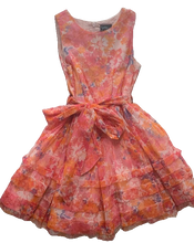 Cargar imagen en el visor de la galería, CYNTHIA ROWLEY FLORAL DRESS (SZ 6)
