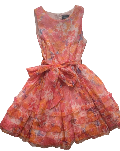 CYNTHIA ROWLEY FLORAL DRESS (SZ 6)