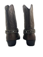 Load image into Gallery viewer, COWGIRL BOOTS (SZ 10.5)
