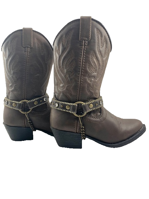 COWGIRL BOOTS (SZ 10.5)