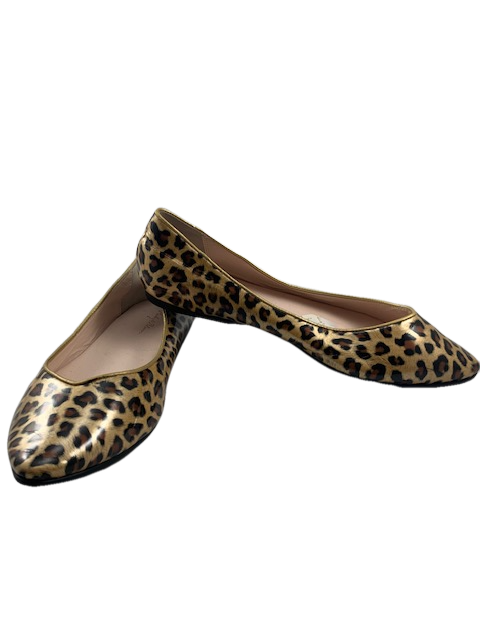 RUBY & BLOOM ANIMAL PRINT FLATS (SZ 4 1/2)