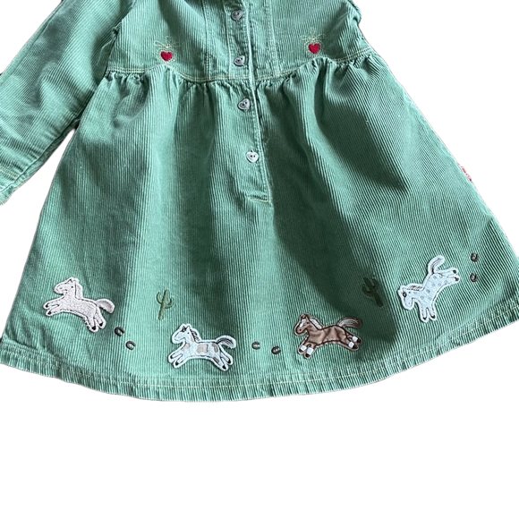 LE TOP CORDUROY DRESS (SZ 3M)