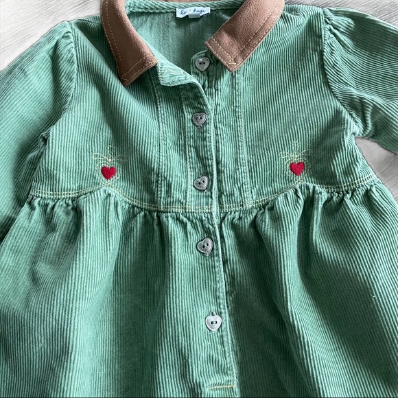 LE TOP CORDUROY DRESS (SZ 3M)