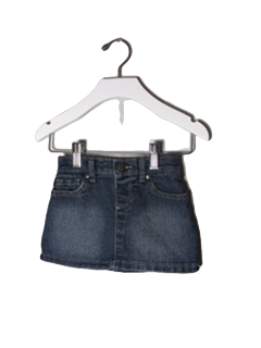 THE CHILDREN'S PLACE DENIM SKIRT (SZ 18-24M)