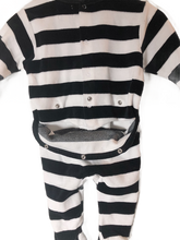 Cargar imagen en el visor de la galería, LEVERET Designed in France STRIPED ONESIE (SZ 3M)
