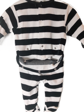 Load image into Gallery viewer, LEVERET Designed in France STRIPED ONESIE (SZ 3M)
