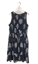 Load image into Gallery viewer, GB GIRLS BLUE EMBROIDERED DRESS (SZ L)
